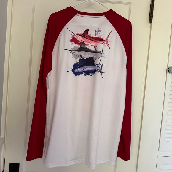 🎣 Guy Harvey Long Sleeve Performance Fishing Shirt - Picture 7 of 9